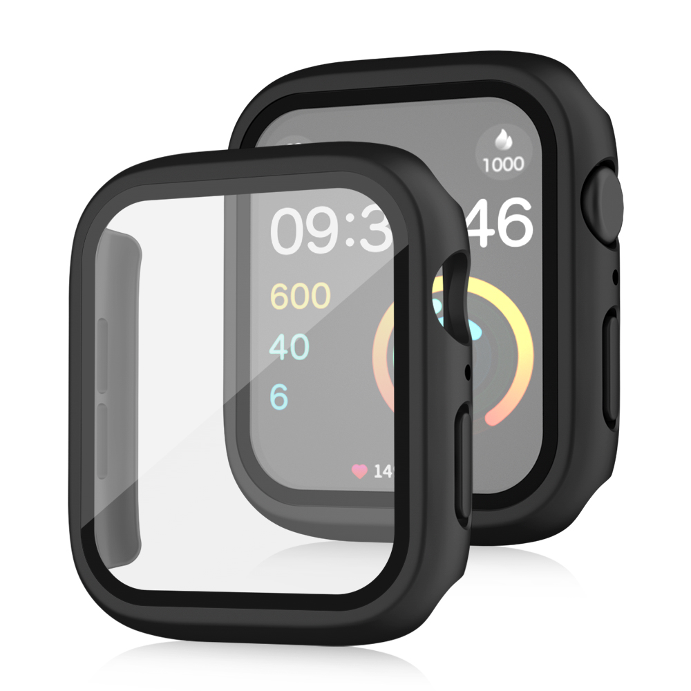 Apple Smartwatch Accessories - Apple Watchケース用強化ガラス+カバー 45mm 44mm 42mm 41mm