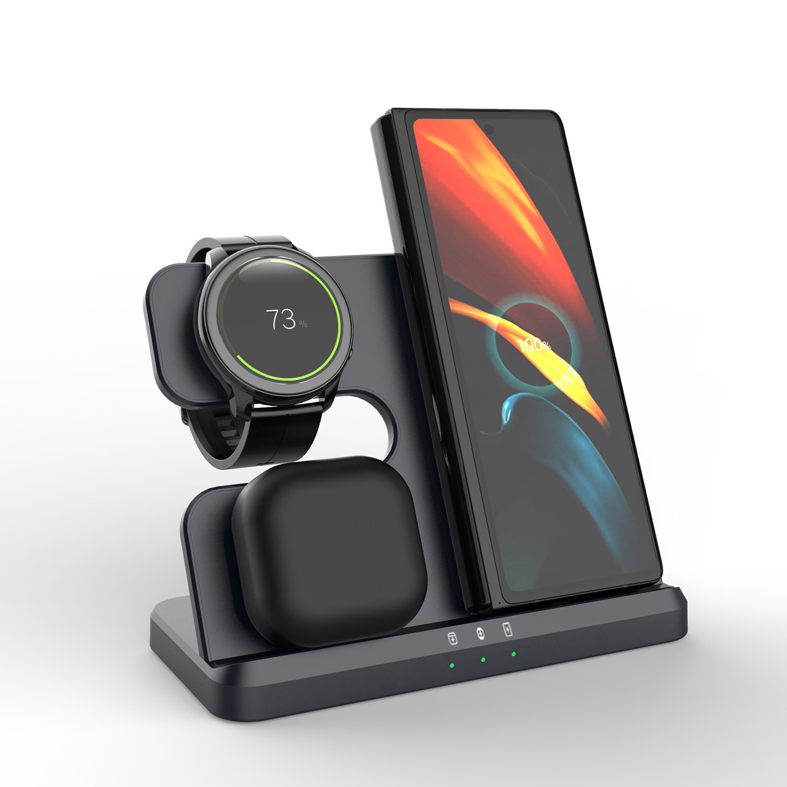 Smartwatch Ac - ワイヤレス充電器 3in1 スタンドドック Samsung Galaxy S24