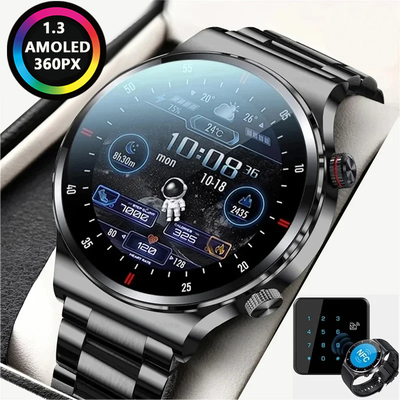 Smartwatch Faces - GPS ECG+PPG Bluetooth通話スマートウォッチ メンズ 2025 スポーツブレスレット