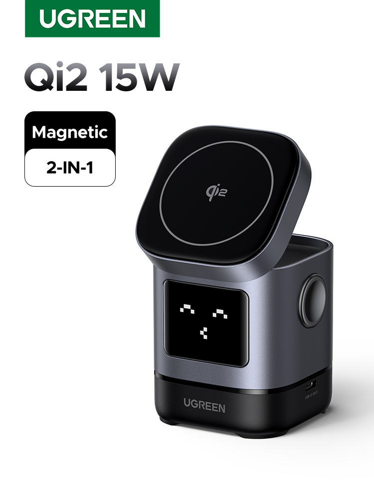 Smartwatch Ac - UGREEN UNO Qi2 15W マグネティックワイヤレス充電器 充電スタンド