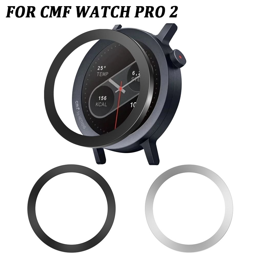 Xiaomi Smartwatch S4 Accessories - PC ウォッチベゼルリング保護装飾時計ケースカバー傷防止交換用時計ベゼルシェル CMF Watch Pro 2