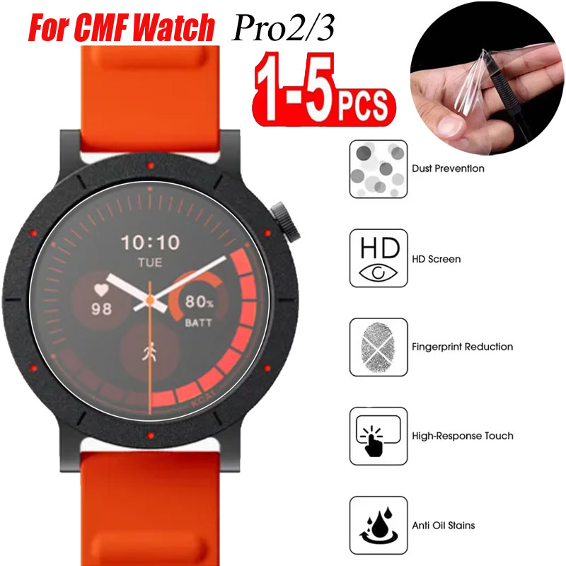 Smartwatch Icon - CMF Watch Pro 3/2用スクリーンプロテクター ハイドロゲルフィルム、Nothing Watch