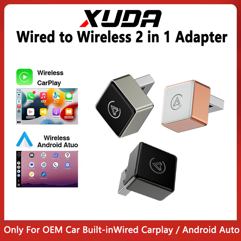 Smartwatch Universal - XUDA ワイヤレス CarPlay Android 自動アダプタ USB