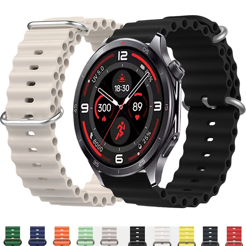 Smartwatch X2 - 22mm オーシャンストラップ OnePlus Watch 3 バンド