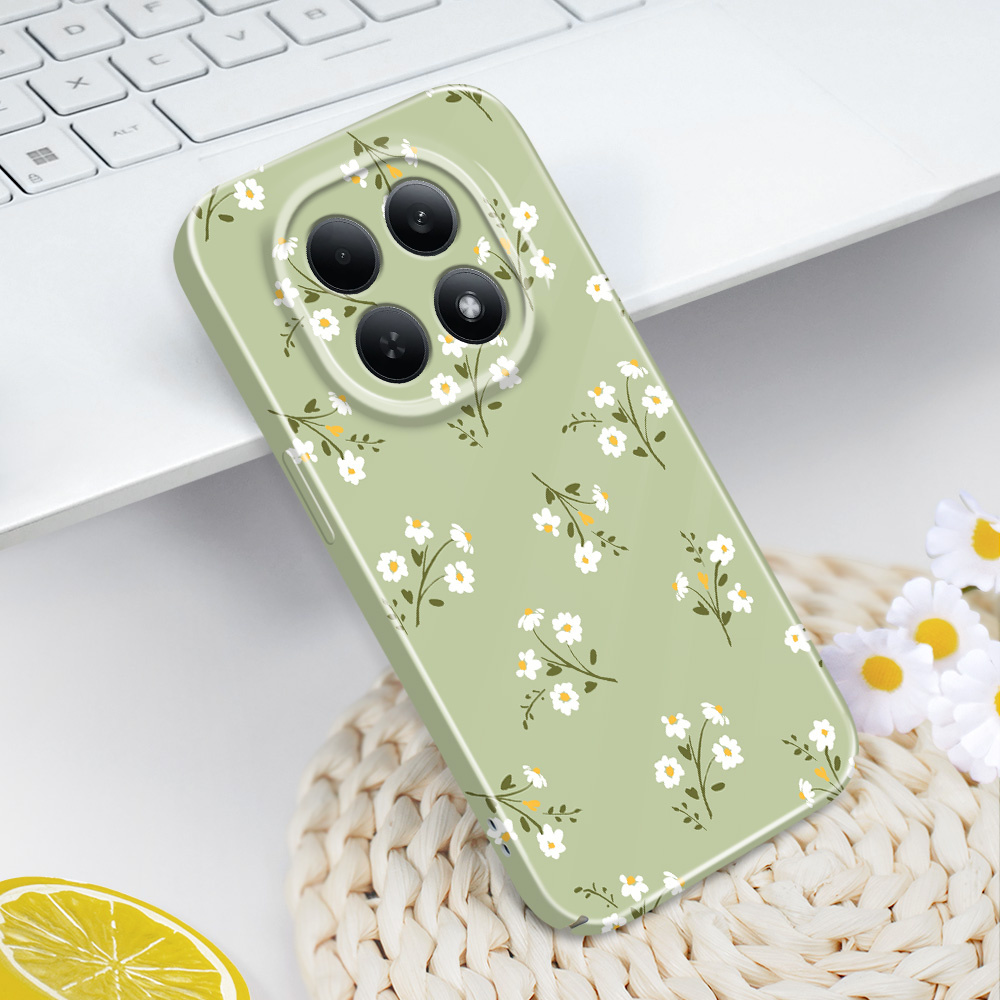 Xiaomi Redmi Note 13 - スターフラワー柄スマホケース Xiaomi Redmi Note 15 14