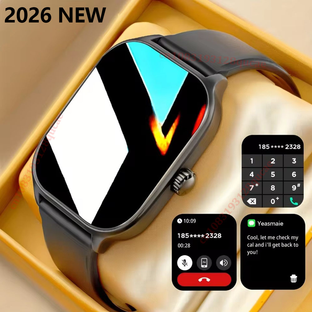 Smartwatch X12 - 2026年新型スマートウォッチ Bluetooth通話 メッセージ通知 健康管理 GPSスポーツトラッカー スマートウォッチ