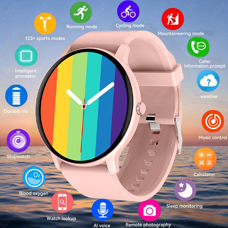 Smartwatch Faces - LIGE 2026 スマートウォッチ DIY ウォッチフェイス スマート腕時計