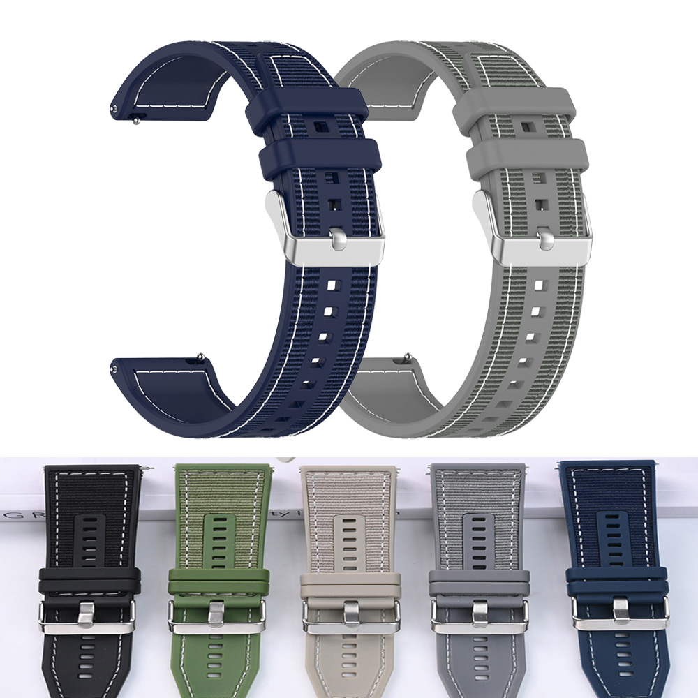 Smartwatch X2 - OnePlus 時計 2/3/2R/46 ミリメートルストラップバンドシリコーンナイロンコレアスマートリストバンド Oppo 時計
