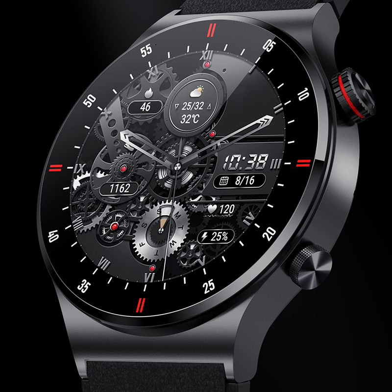 GPS ECG+PPG Bluetooth通話スマートウォッ - Smartwatch Faces のレビューと価格