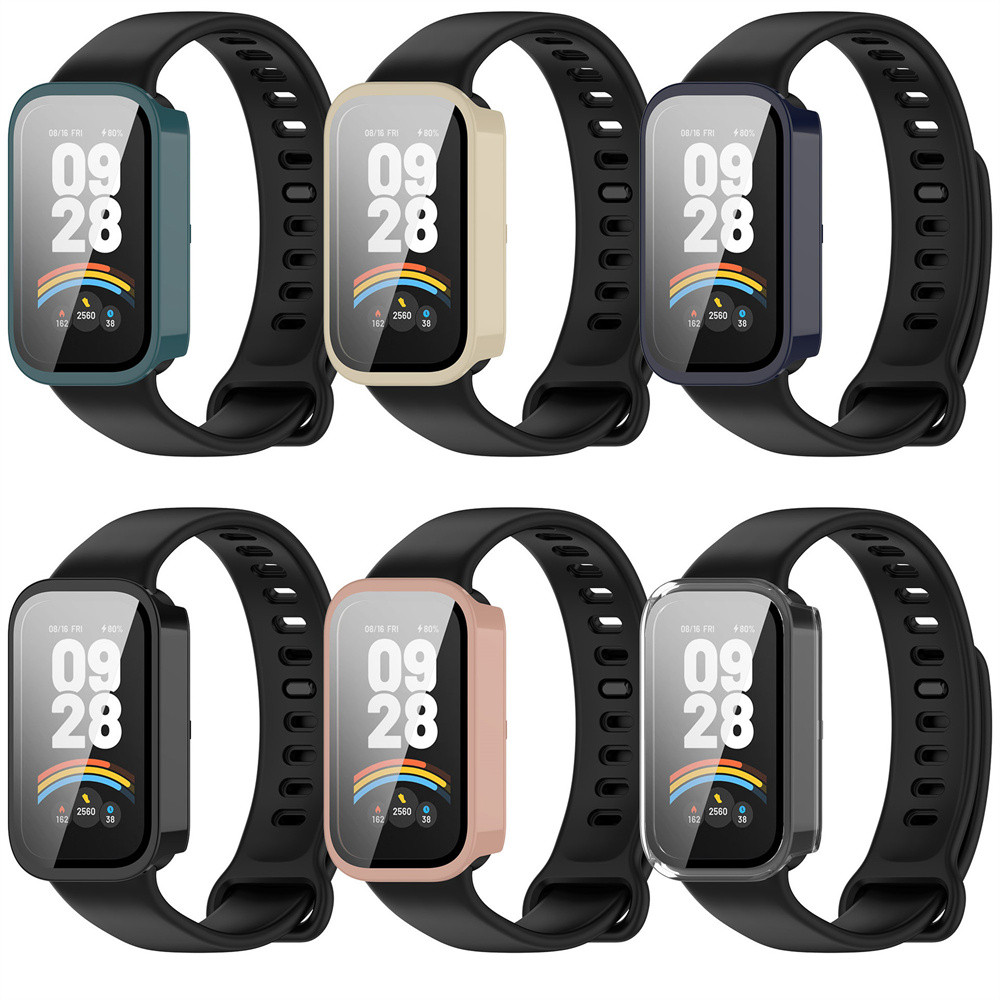 強化ガラス + ケース Xiaomi スマートバンド 9 ア - Smartwatch Icon のレビューと価格