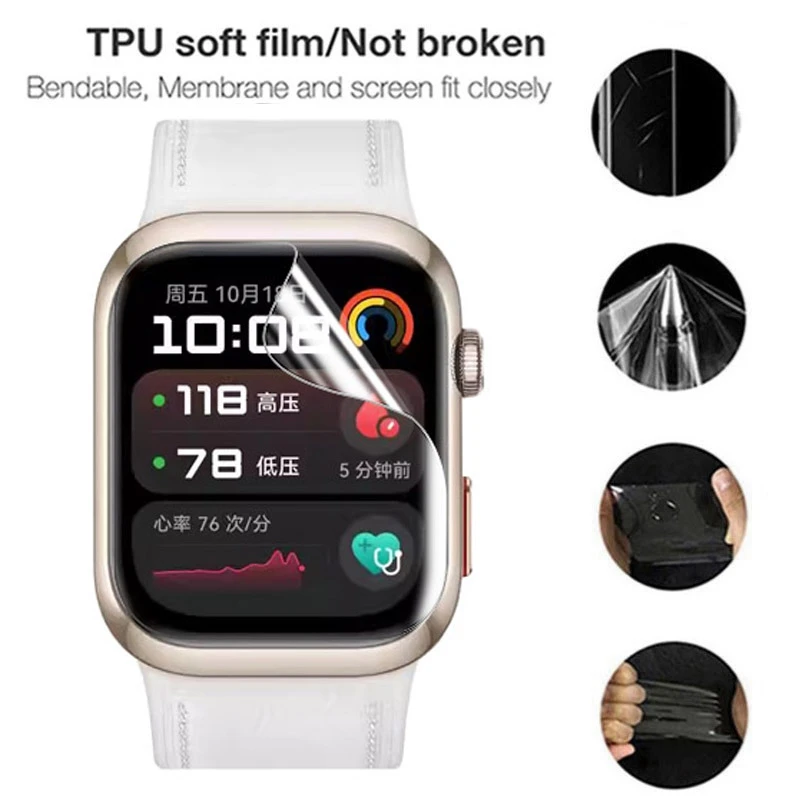 Huawei Watch用TPUヒドロゲルフィルム,透明なソ - Smartwatch Icon のレビューと価格