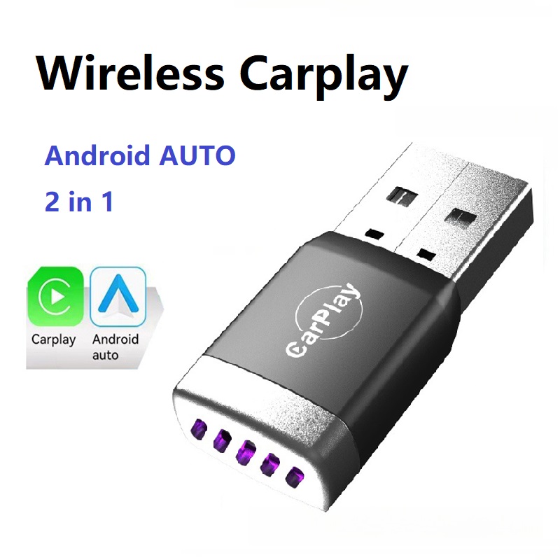 新しいワイヤレスCarPlay Android Autoアダ - Smartwatch Universal のレビューと価格