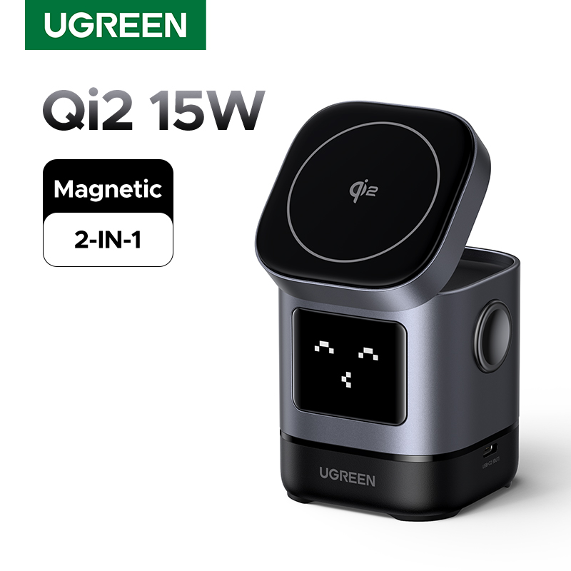 UGREEN UNO Qi2 15W マグネティックワイヤレ - Smartwatch Ac のレビューと価格