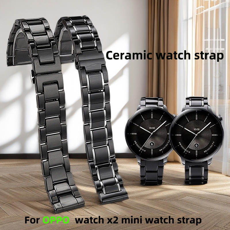 18 ミリメートルファッション女性のセラミック時計 OPPO - Smartwatch X2 のレビューと価格