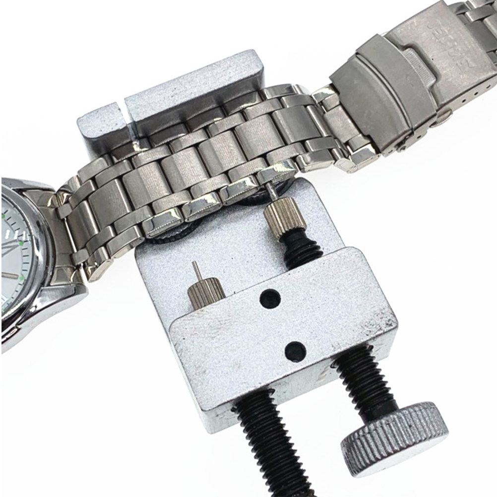 デュアルヘッドシルバー製時計バンド取り外しツール、頑丈な金属 - Tool Kit Strap Change のレビューと価格
