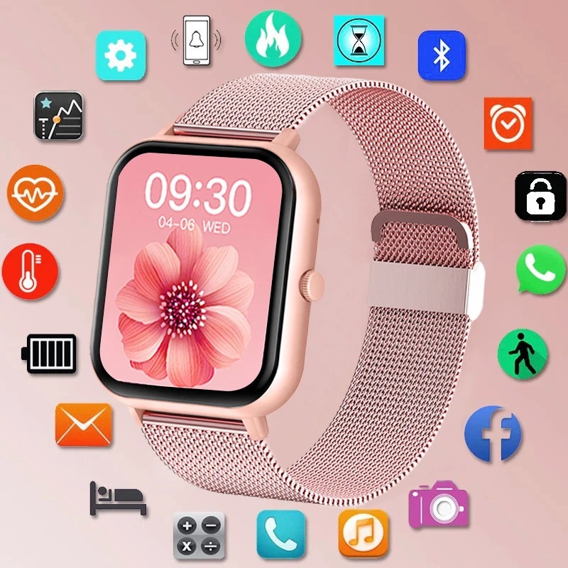 スマートウォッチ 2026 新型 男女兼用 情報表示 DIY - Smartwatch Faces のレビューと価格