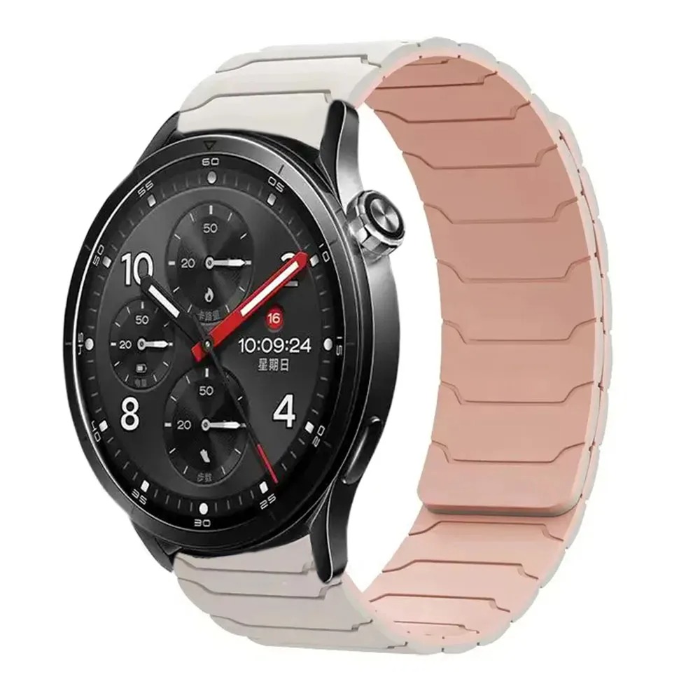 20mm 22mm 磁気シリコンストラップ Xiaomi 5 - Xiaomi Smartwatch S4 Accessories のレビューと価格