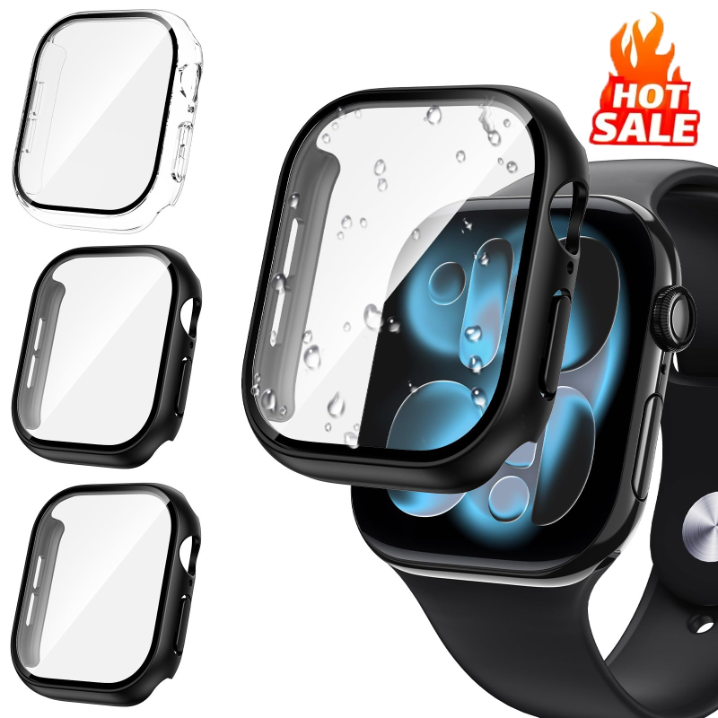 3 個のガラス + カバー Apple Watch ケース  - Apple Smartwatch Accessories のレビューと価格