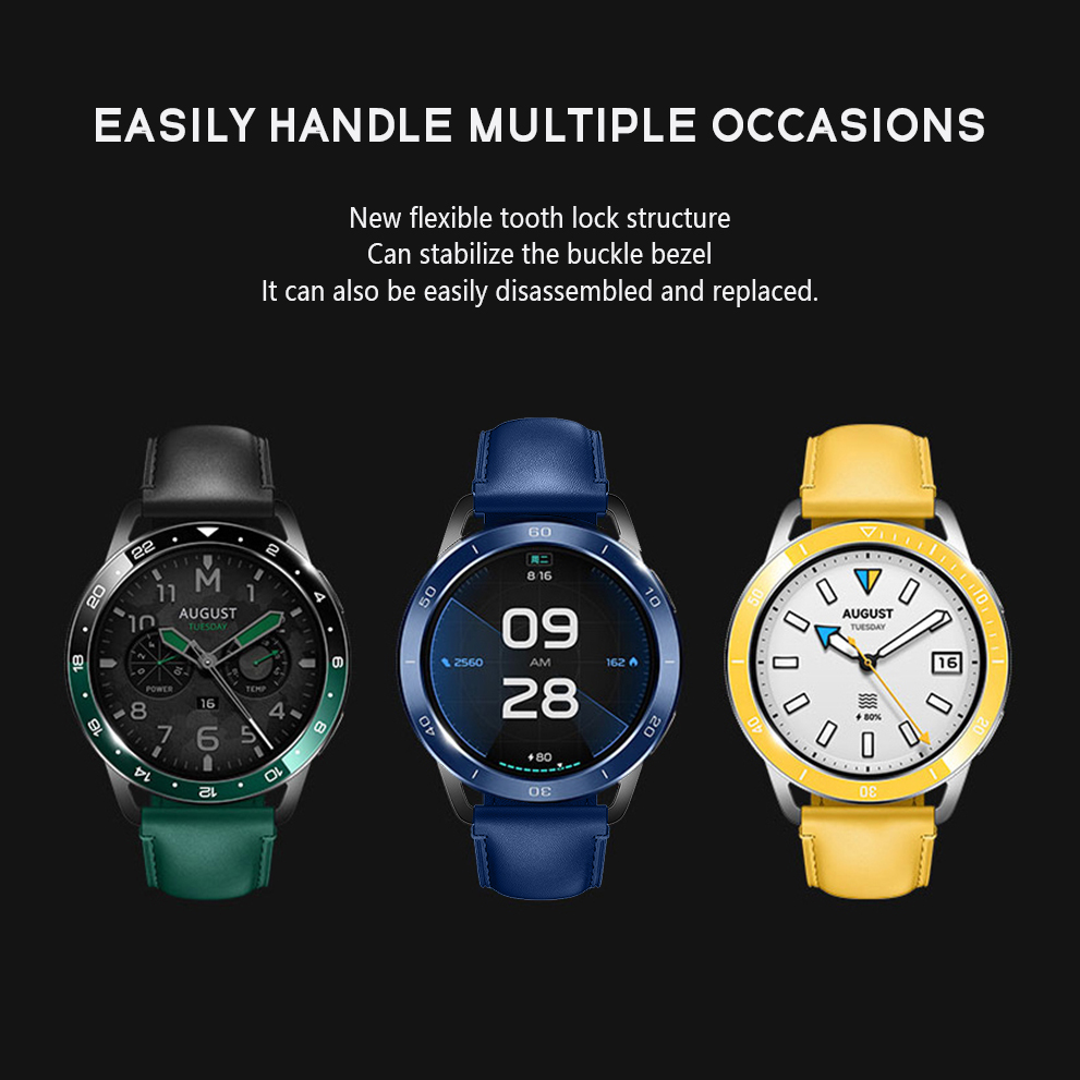 ベゼルリング Xiaomi 時計 S3 S4 金属ステンレス - Xiaomi Smartwatch S4 Accessories のレビューと価格