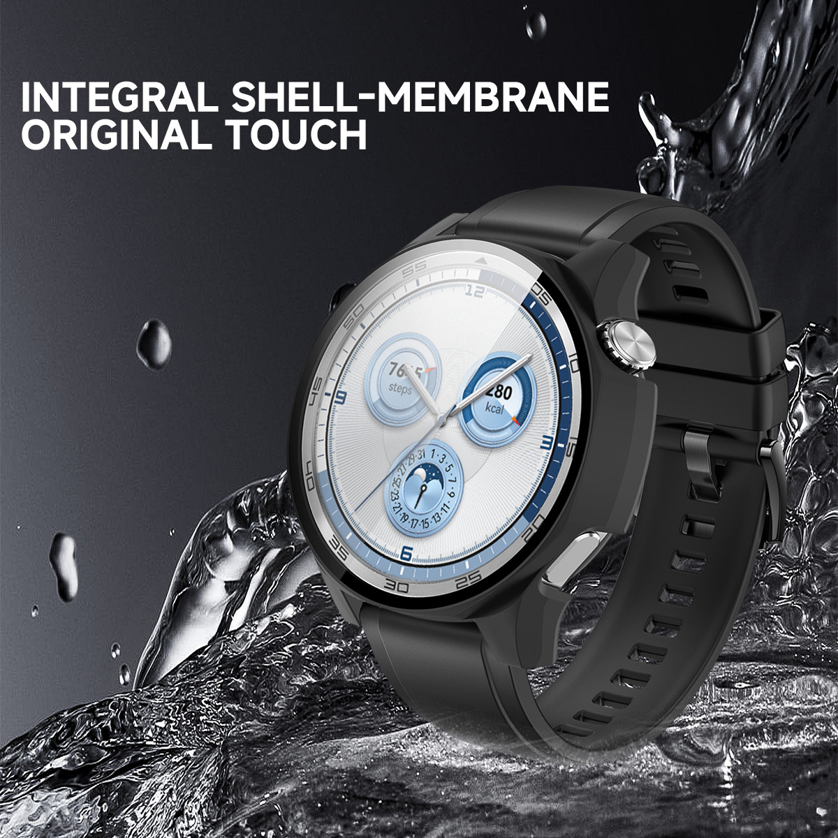 強化ガラスケース Huawei Watch GT 5用 フル - Smartwatch Icon のレビューと価格