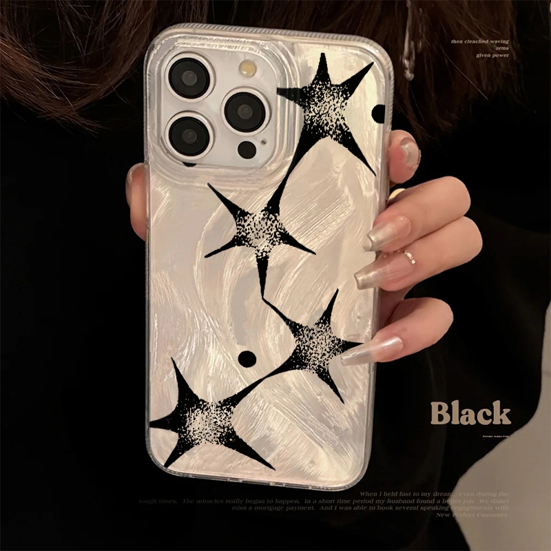 輝く星柄のおしゃれなスマホケース iPhone 17 16  - Apple Iphone 16 のレビューと価格