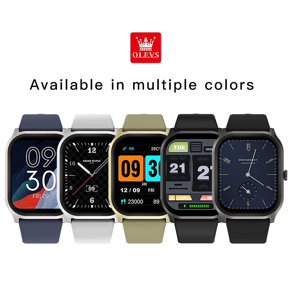 OLEVS 8205 スマートウォッチ ファッションオリジナ - Smartwatch X12 のレビューと価格