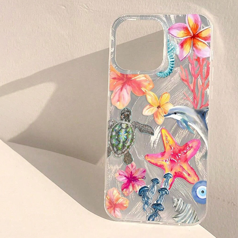夏の水中海洋生物クリアスマホケース Xiaomi Redmi - Xiaomi Redmi Note 13 のレビューと価格