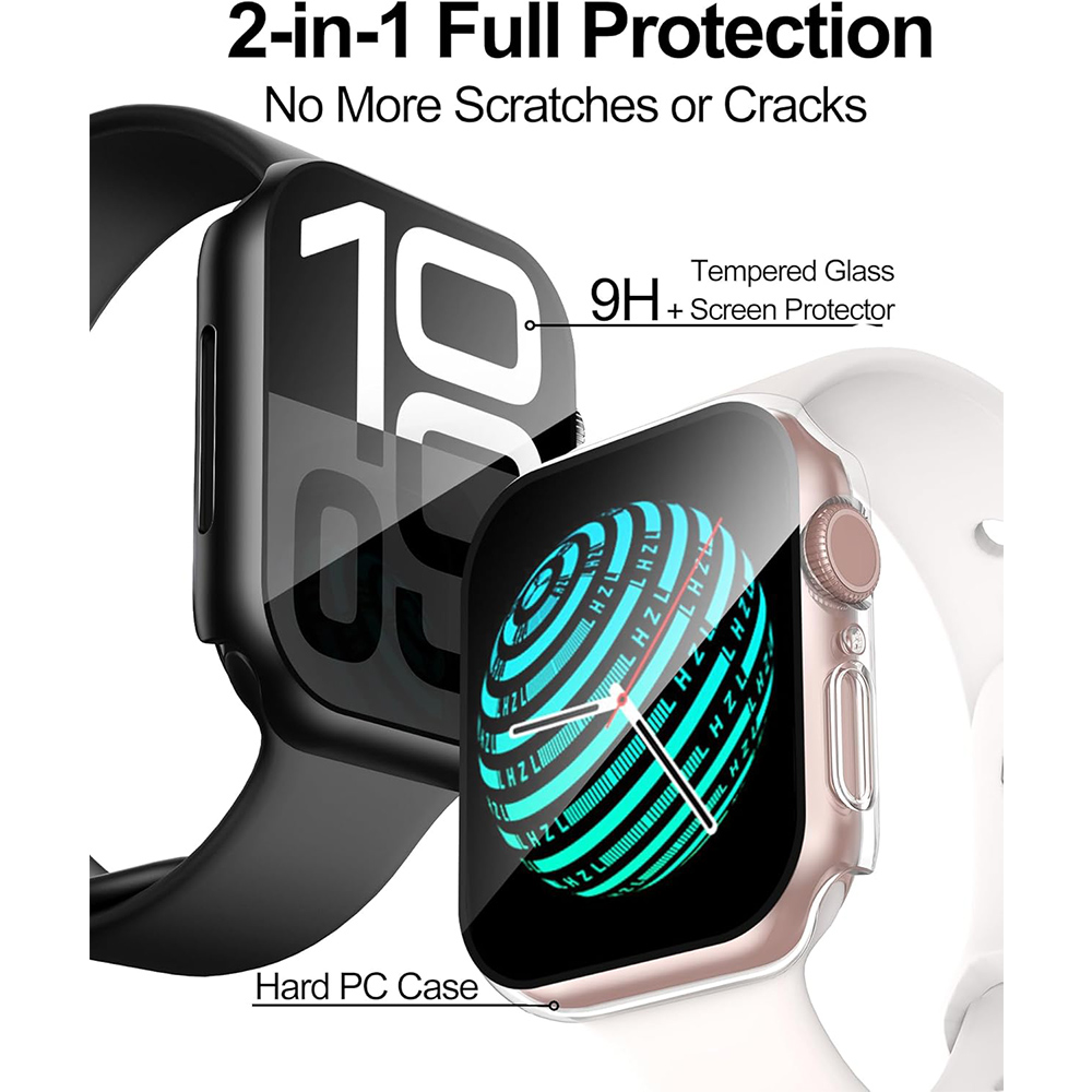 黒透明ケースカバー Apple Watch シリーズ 11  - Apple Smartwatch Accessories のレビューと価格