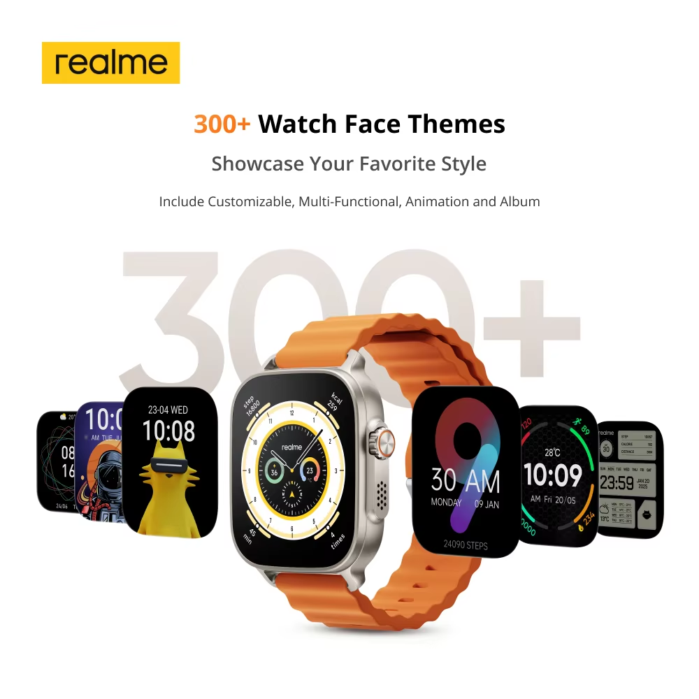 グローバル版 realme watch 5 1.97インチ  - Smartwatch X12 のレビューと価格