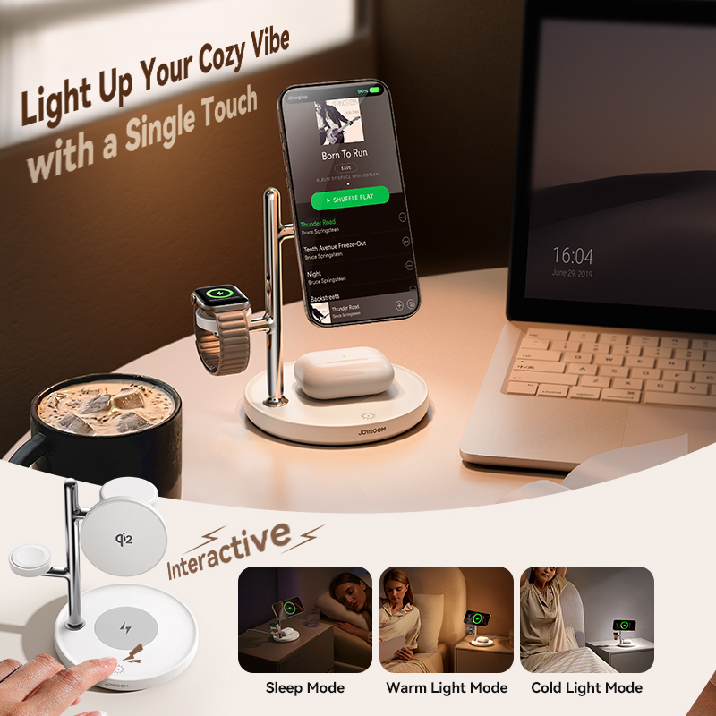 Joyroom 4-in-1 マグネティック充電ステーション - Smartwatch Ac のレビューと価格