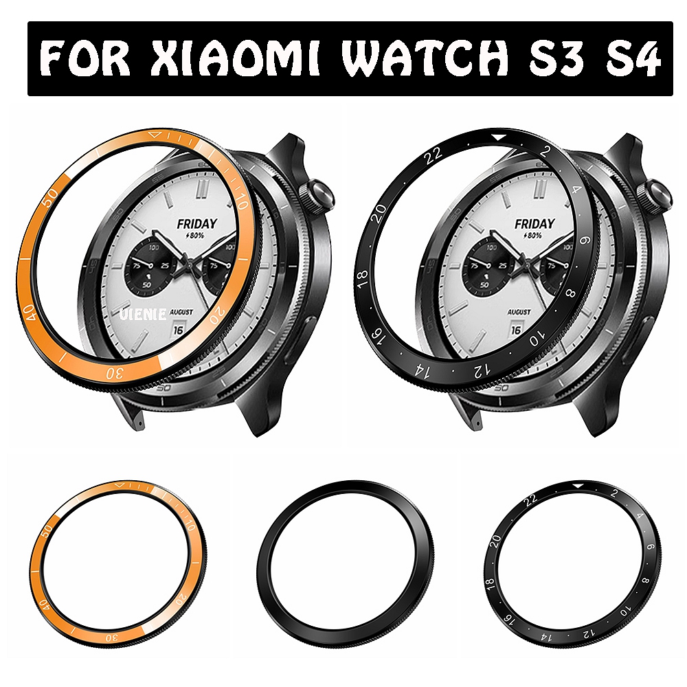 Xiaomi 腕時計 S4 S3 ベゼルリングカバースマート - Xiaomi Smartwatch S4 Accessories のレビューと価格